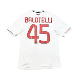 2012/13 AC MILAN BALOTELLI #45 AWAY SHIRT (M) ADIDAS