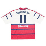 1998/00 BAYERN MUNICH EFFENBERG #11 AWAY SHIRT (L) ADIDAS