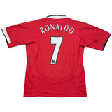 2004/06 Manchester United Ronaldo #7 Home Shirt (M) Nike