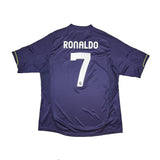 2012/13 REAL MADRID RONALDO #7 AWAY SHIRT (XL) ADIDAS