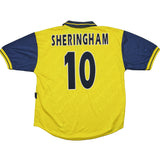1995/97 TOTTENHAM SHERINGHAM #10 THIRD SHIRT (L) PONY