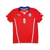 2014/15 CHILE VIDAL #8 HOME SHIRT (M) PUMA