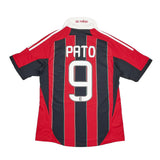 2012/13 AC MILAN PATO #9 HOME SHIRT (M) ADIDAS