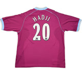 2001/02 ASTON VILLA HADJI #21 HOME SHIRT (XXL) DIADORA