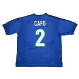 1998/00 BRAZIL CAFU #2 AWAY SHIRT (L) NIKE