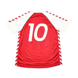 1984 DENMARK #10 RE-ISSUE HOME SHIRT (XL) HUMMEL