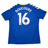 2021/22 EVERTON DOUCOURE #16 HOME SHIRT (L) HUMMEL