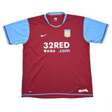 2007/08 ASTON VILLA HAREWOOD #9 HOME SHIRT (XXL) NIKE