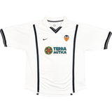 2000/01 VALENCIA DESCHAMPS #4 HOME SHIRT (L) NIKE