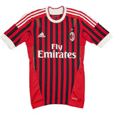 2011/12 AC MILAN IBRAHIMOVIC #11 *PLAYER ISSUE* HOME SHIRT (M) ADIDAS