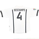 2000/01 VALENCIA DESCHAMPS #4 HOME SHIRT (L) NIKE