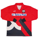 1993/94 EINTRACHT FRANKFURT *SIGNED* L/S HOME SHIRT (XL) PUMA
