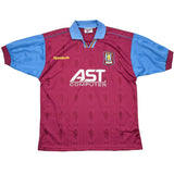 1995/97 ASTON VILLA *MINT* HOME SHIRT (L) REEBOK