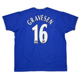 2003/04 EVERTON GRAVESEN #16 HOME SHIRT (XL) PUMA