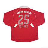 2005/06 BAYERN MUNICH ISMAEL #25 *MATCH ISSUE* L/S HOME SHIRT (L) ADIDAS