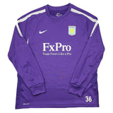 2010/11 ASTON VILLA #36 PLAYER ISSUE TRAINING JUMPER (XL) NIKE