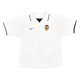 2002/03 VALENCIA F.AURELIO #4 HOME SHIRT (M) NIKE