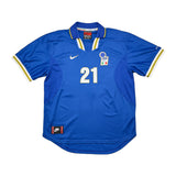 1996/97 Italy Zola #21 Home Shirt (L) Nike
