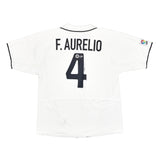 2002/03 VALENCIA F.AURELIO #4 HOME SHIRT (M) NIKE