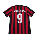 2017/18 AC MILAN ANDRE SILVA #9 HOME SHIRT (M) ADIDAS