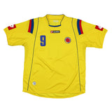 2009/10 COLOMBIA FALCAO #9 HOME SHIRT (L) LOTTO
