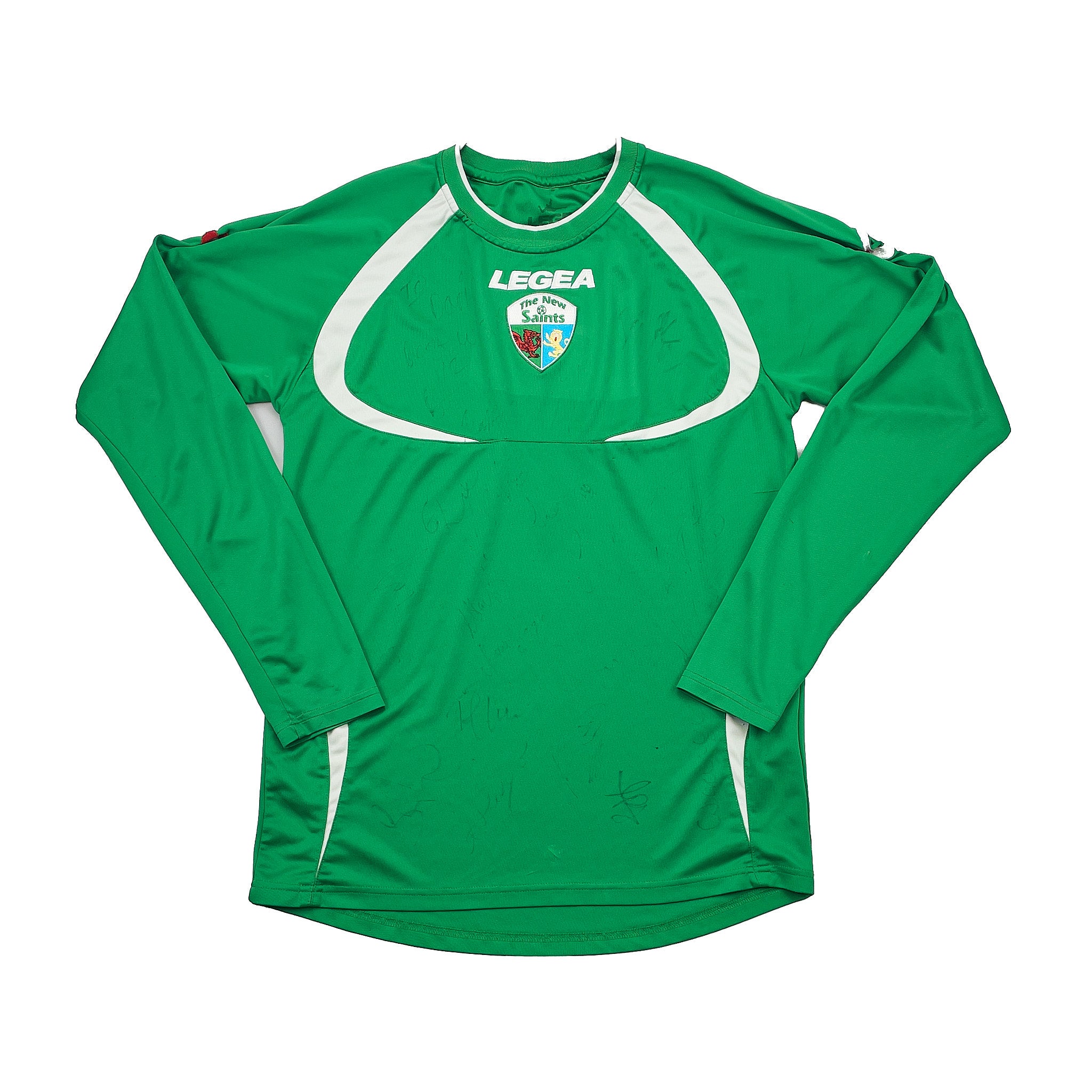 2005-06-the-new-saints-squad-signed-l-s-home-shirt-m-legea45747