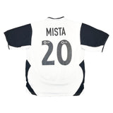 2003/04 VALENCIA MISTA #20 HOME SHIRT (L) NIKE