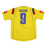 2009/10 COLOMBIA FALCAO #9 HOME SHIRT (L) LOTTO