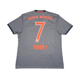 2016/17 BAYERN MUNICH RIBERY #7 AWAY SHIRT (XL) ADIDAS