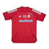 2018/19 SHEFFIELD UNITED WOMENS #15 ADIDAS TRAINING SHIRT (S) ADIDAS