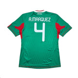 2010 MEXICO R.MARQUEZ #4 HOME SHIRT (M) ADIDAS