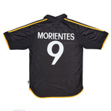 1999/01 REAL MADRID MORIENTES #9 AWAY SHIRT (M) ADIDAS