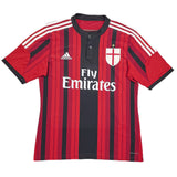 2014/15 AC MILAN HONDA #10 HOME SHIRT (M) ADIDAS