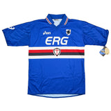 2003/04 SAMPDORIA *BNWT* HOME SHIRT (XL) ASICS