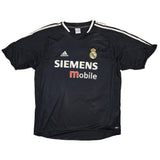 2004/05 REAL MADRID ZIDANE #5 AWAY SHIRT (XL) ADIDAS