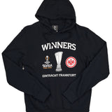 2022 EINTRACHT FRANKFURT EUROPA LEAGUE WINNERS HOODIE (M) OFFICIAL MERCHANDISE