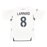 2007/09 ENGLAND LAMPARD #8 HOME SHIRT (XL) UMBRO