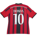 2014/15 AC MILAN HONDA #10 HOME SHIRT (M) ADIDAS
