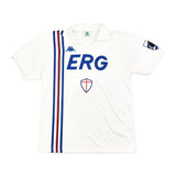 1988/89 SAMPDORIA AWAY SHIRT (S) KAPPA