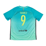 2016/17 BARCELONA SUAREZ #9 THIRD SHIRT (XL) NIKE
