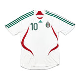 2007/08 MEXICO BLANCO #10 AWAY SHIRT (M) ADIDAS
