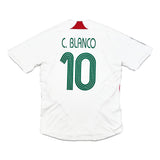 2007/08 MEXICO BLANCO #10 AWAY SHIRT (M) ADIDAS