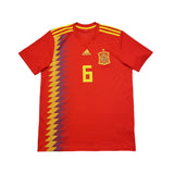 2018/19 SPAIN A.INIESTA #6 HOME SHIRT (L) ADIDAS