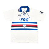 1994/95 SAMPDORIA AWAY SHIRT (L) ASICS