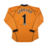 2000/01 EVERTON GERRARD #1 GK SHIRT (M) PUMA