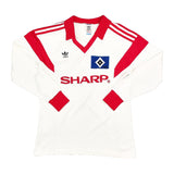 1987/88 HAMBURG #3 L/S HOME SHIRT (S) ADIDAS
