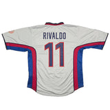 1998/01 BARCELONA RIVALDO #11 AWAY SHIRT (S) NIKE