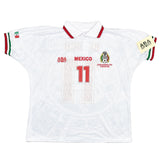 1998 Mexico Blanco #11 *Reissue* World Cup Edition Away (Multiple) ABA Sport