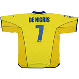 2002/03 VILLARREAL DE NIGRIS #7 HOME SHIRT (M) KELME
