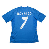2013/14 REAL MADRID RONALDO #7 AWAY SHIRT (M) ADIDAS